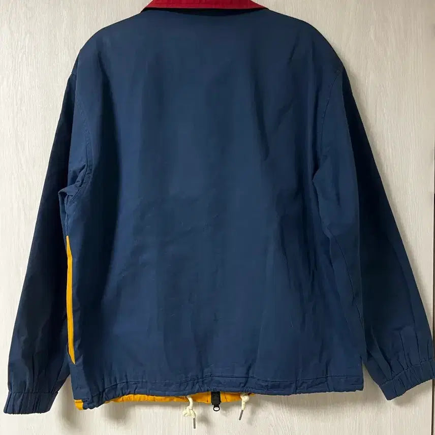 [BUNJANG] Quietist Retro Color Block Sports Jacket Blue L / 콰이어티스트(Quietist) 컬러블럭 레트로 스포츠 자켓 블루 L(10
