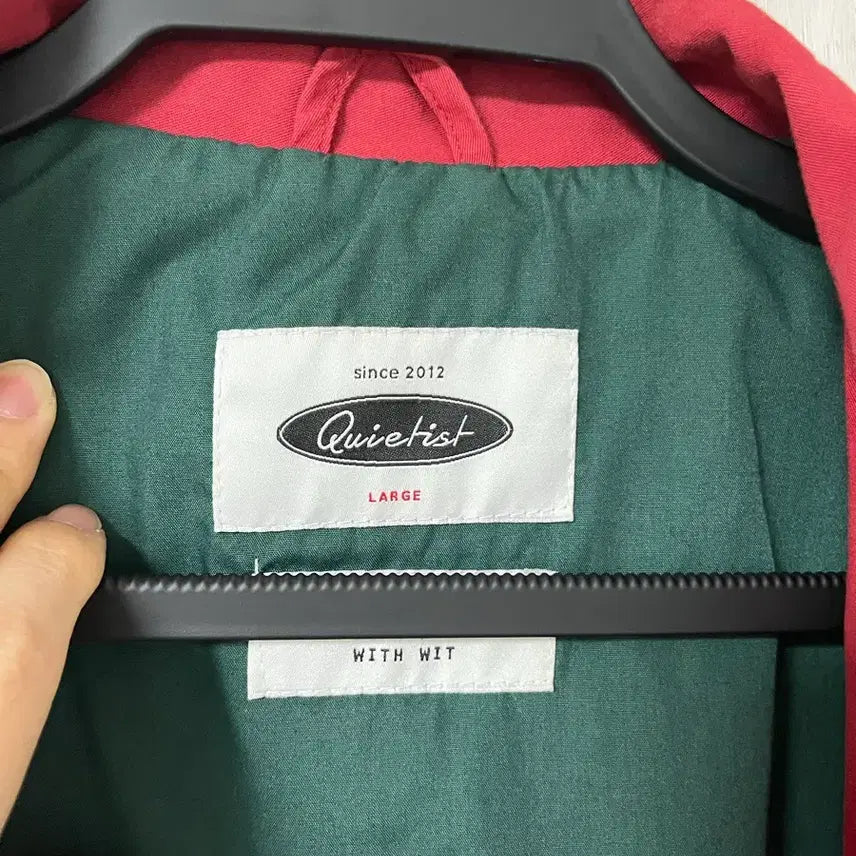 [BUNJANG] Quietist Retro Color Block Sports Jacket Blue L / 콰이어티스트(Quietist) 컬러블럭 레트로 스포츠 자켓 블루 L(10