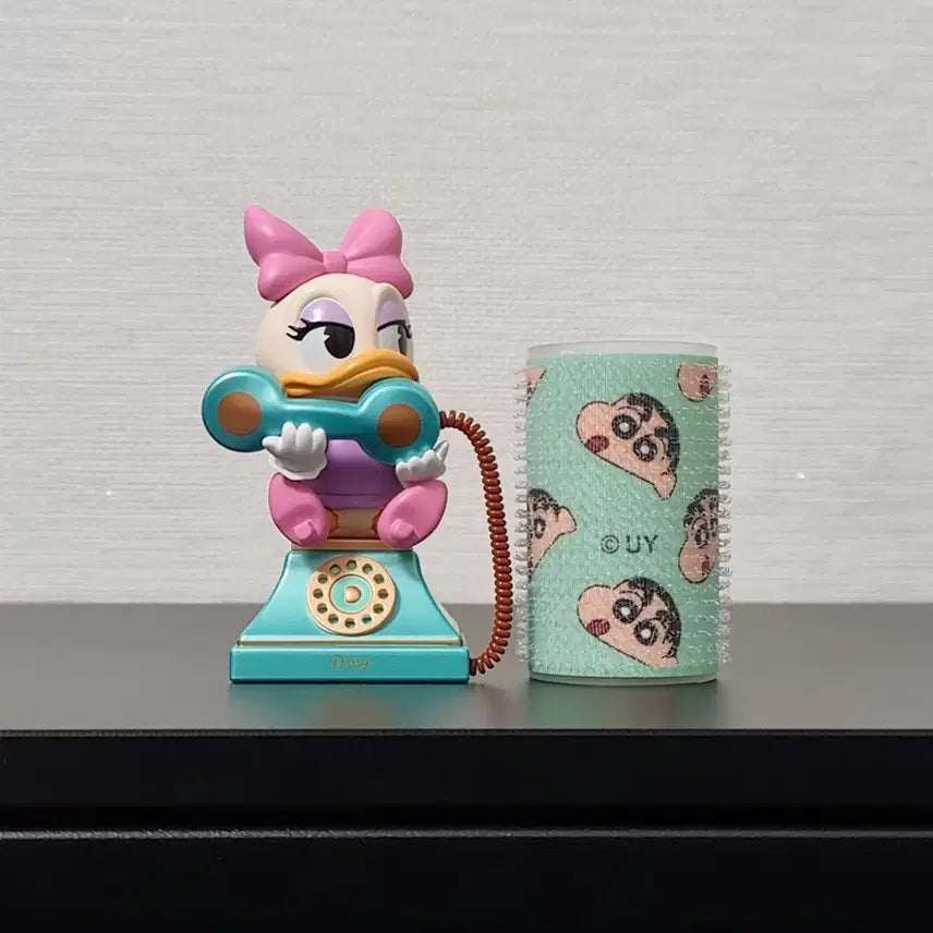 [BUNJANG] Popmart Mickey &amp; Friends Ancient Times Telephone Figure / [팝마트] 9.7cm 디즈니 피규어 미키프렌즈 에이션트 타임 전화기