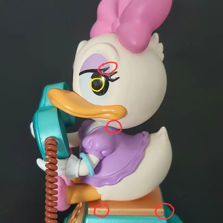 [BUNJANG] Popmart Mickey &amp; Friends Ancient Times Telephone Figure / [팝마트] 9.7cm 디즈니 피규어 미키프렌즈 에이션트 타임 전화기