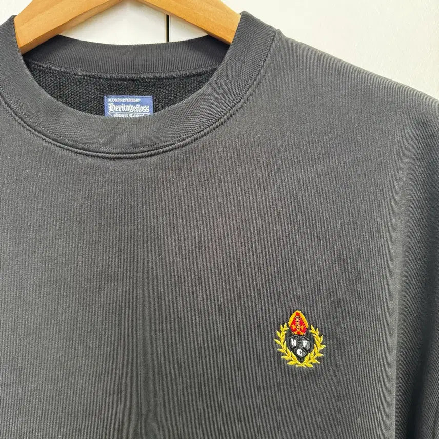 [BUNJANG] Heritagefloss 331 Crewneck (Black) / (M) 26SS 헤리티지플로스 331 크루넥(블랙)