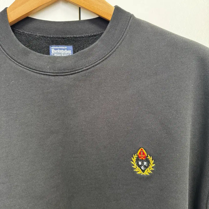 [BUNJANG] Heritagefloss 331 Crewneck (Black) / (M) 26SS 헤리티지플로스 331 크루넥(블랙)