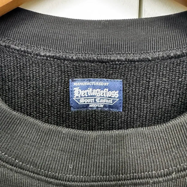[BUNJANG] Heritagefloss 331 Crewneck (Black) / (M) 26SS 헤리티지플로스 331 크루넥(블랙)