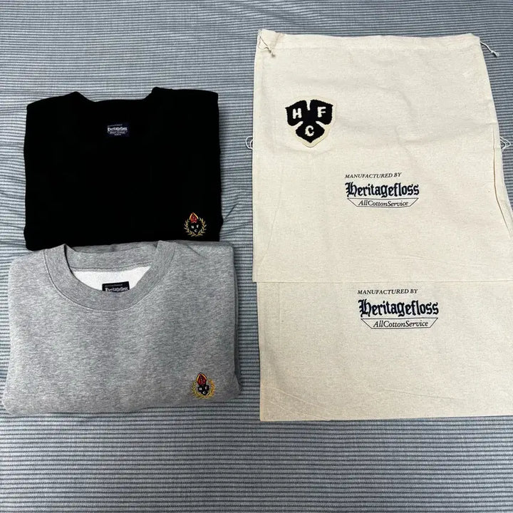 [BUNJANG] Heritagefloss 331 Crewneck (Black) / (M) 26SS 헤리티지플로스 331 크루넥(블랙)