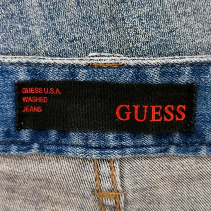 [SOLD OUT] [33] 게스 남성 스판 청바지 금속 삼각 데님 팬츠
