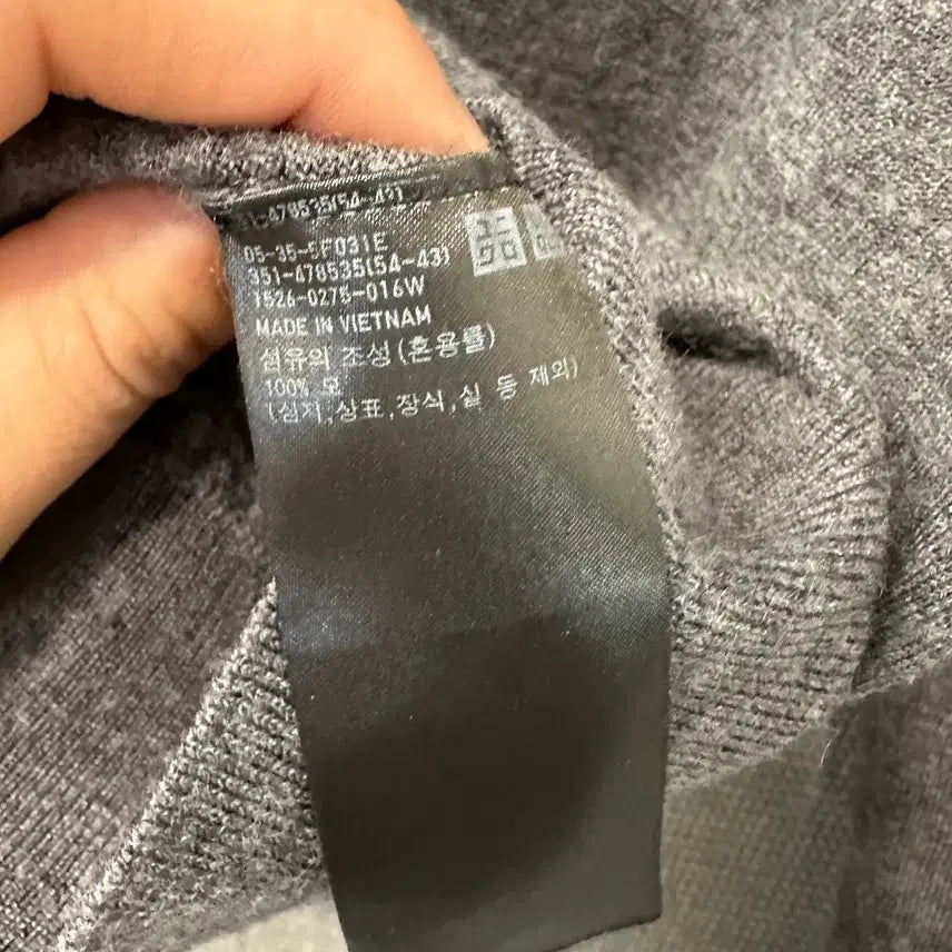 [BUNJANG] Uniqlo Wool Knit Sweater / 유니클로 UNIQLO 울 니트