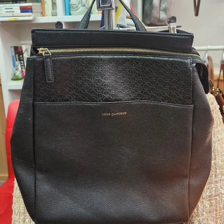 [BUNJANG] Louis Quatorze Leather Backpack / 루이까또즈 백팩-정품