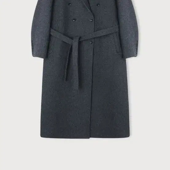 [BUNJANG] ETHOS MONT Double Coat - Charcoal / ETHOS MONT DOUBLE COAT / 에토스 몬트더블코트 -챠콜