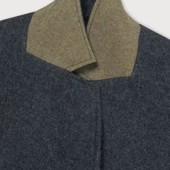 [BUNJANG] ETHOS MONT Double Coat - Charcoal / ETHOS MONT DOUBLE COAT / 에토스 몬트더블코트 -챠콜