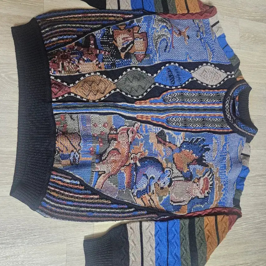 [BUNJANG] Limnos Pure Wool Knit Sweater / limnos 100% 퓨어 울 니트