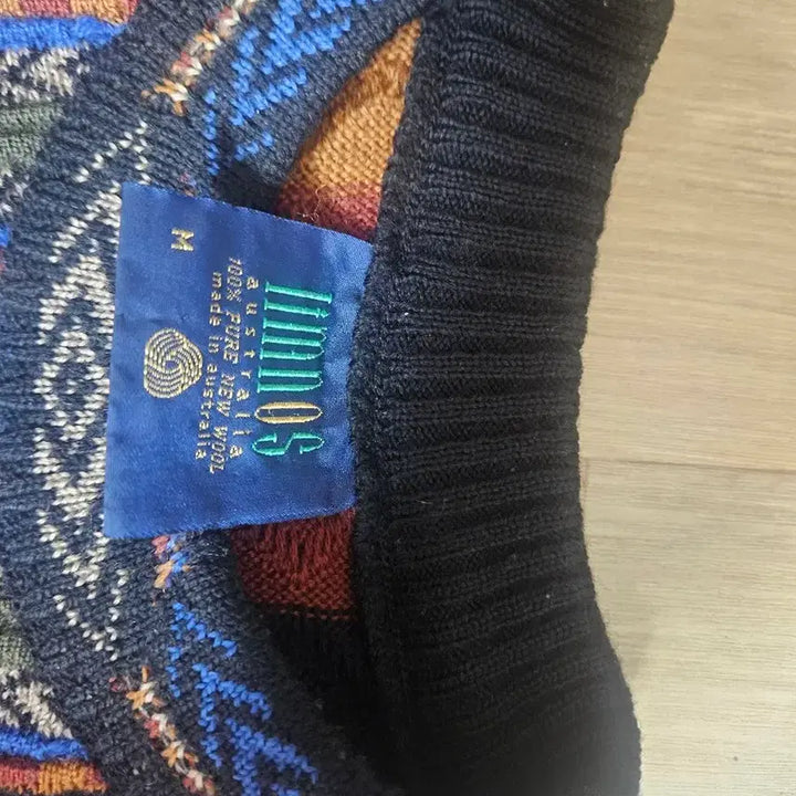 [BUNJANG] Limnos Pure Wool Knit Sweater / limnos 100% 퓨어 울 니트