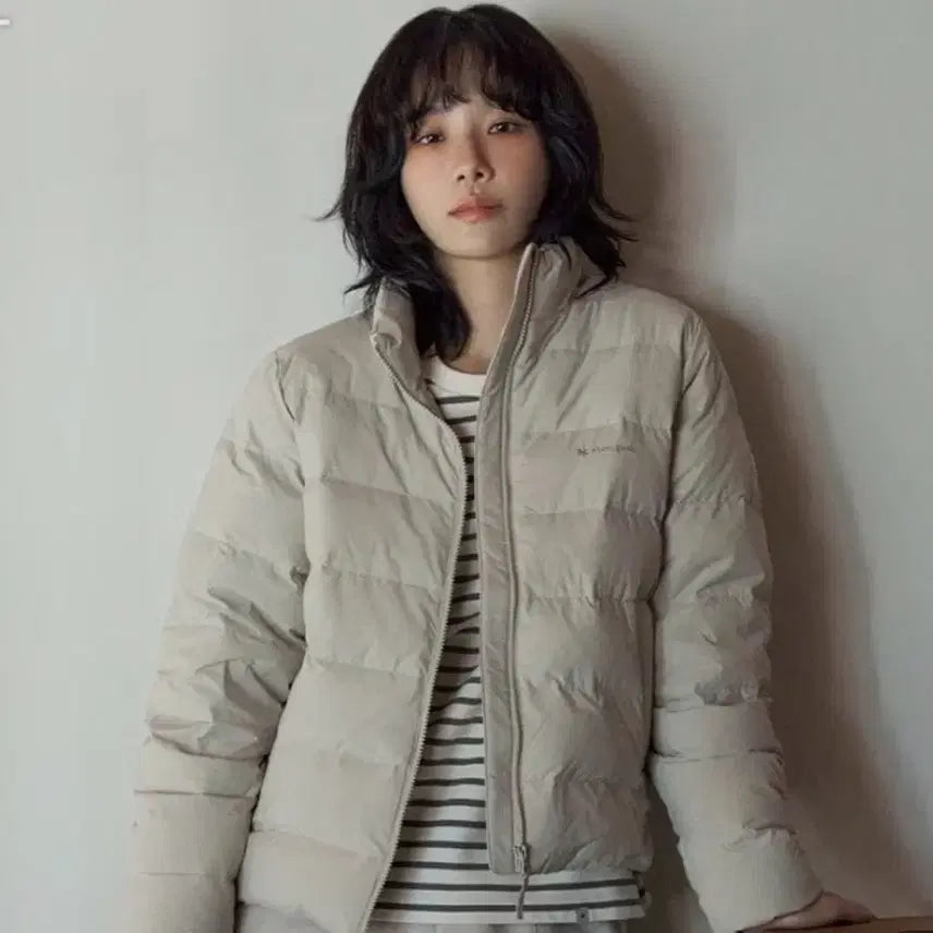 [BUNJANG] Snow Peak Stand Neck Lightweight Down Jacket / 스노우피크 스텐드넥 경량다운자켓패딩