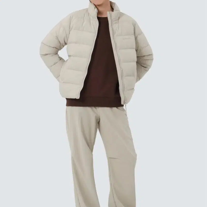 [BUNJANG] Snow Peak Stand Neck Lightweight Down Jacket / 스노우피크 스텐드넥 경량다운자켓패딩