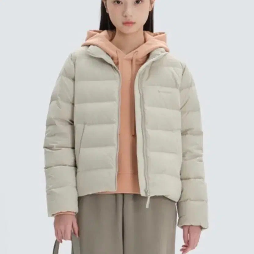 [BUNJANG] Snow Peak Stand Neck Lightweight Down Jacket / 스노우피크 스텐드넥 경량다운자켓패딩