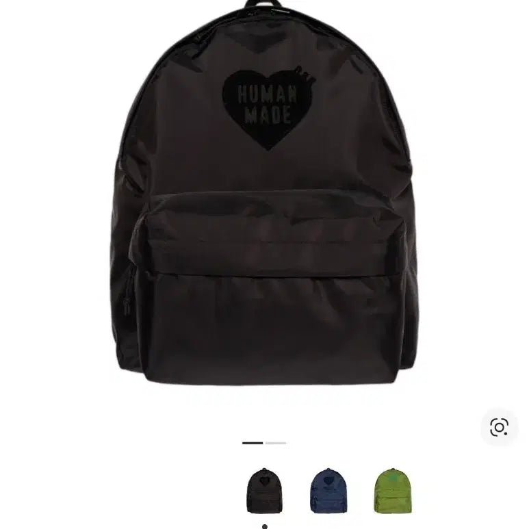[BUNJANG] Human Made Daypack Backpack Black / 휴먼메이드 데이팩 백팩 블랙