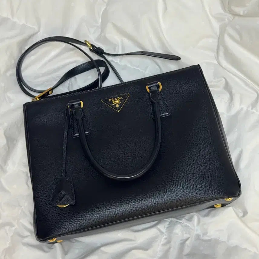 [BUNJANG] Prada Galleria Large Leather Bag / [프라다] 갤러리아 라지 가죽 백