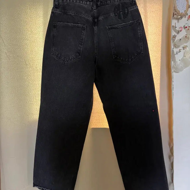 [BUNJANG] ZARA Luigi Wide Fit Jeans Black / 자라 x 루이지 와이드 핏 진 블랙