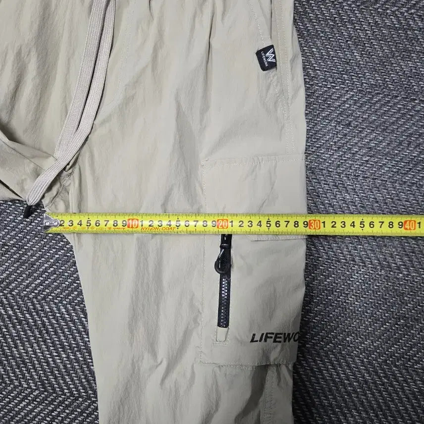 [BUNJANG] LifeWork Cargo Jogger Pants Beige / 라이프워크 카고 조거 팬츠 베이지