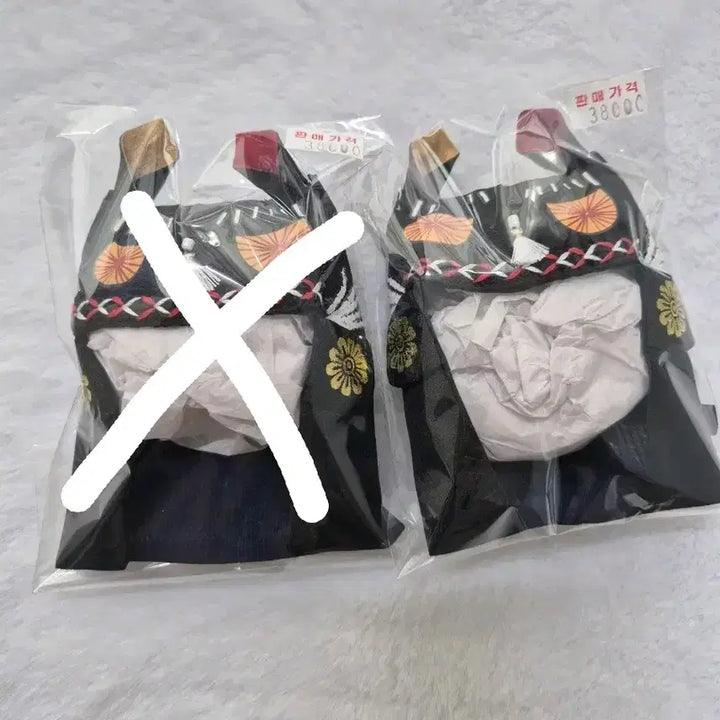 [BUNJANG] HoGun Hanbok Hat 10cm Doll Outfit / 원가이하)풍년콩 호건 한복 모자 10cm 솜인형 누이 옷