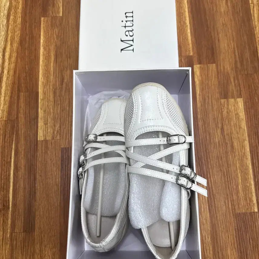 [BUNJANG] Matinkim White Canvas Shoes / 마뗑킴 신발