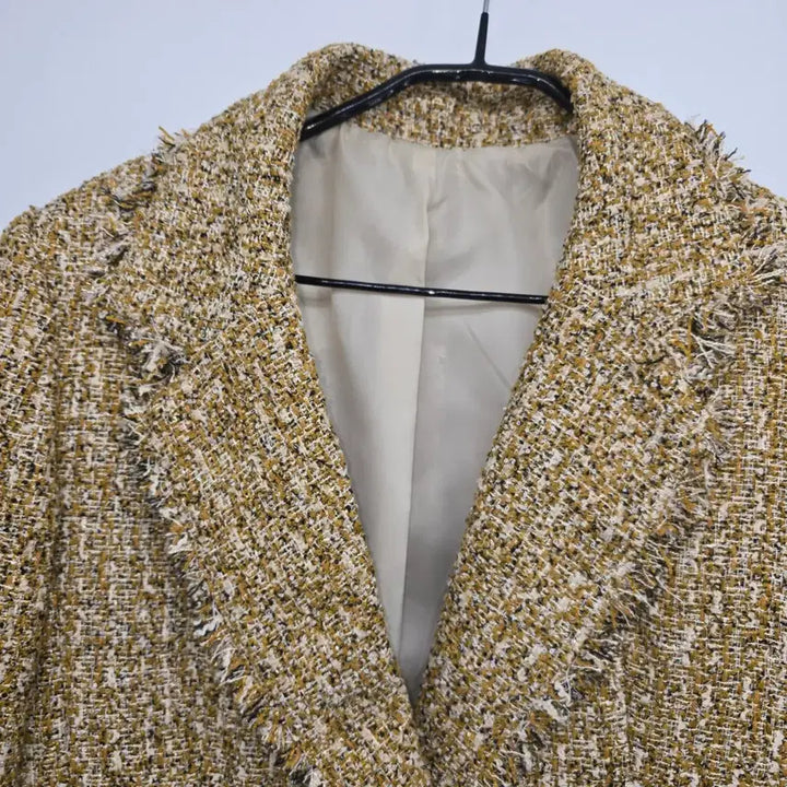 [BUNJANG] Daniel Hechter Tweed Golden Jacket / Daniel Hechter 트위드 골든 자켓