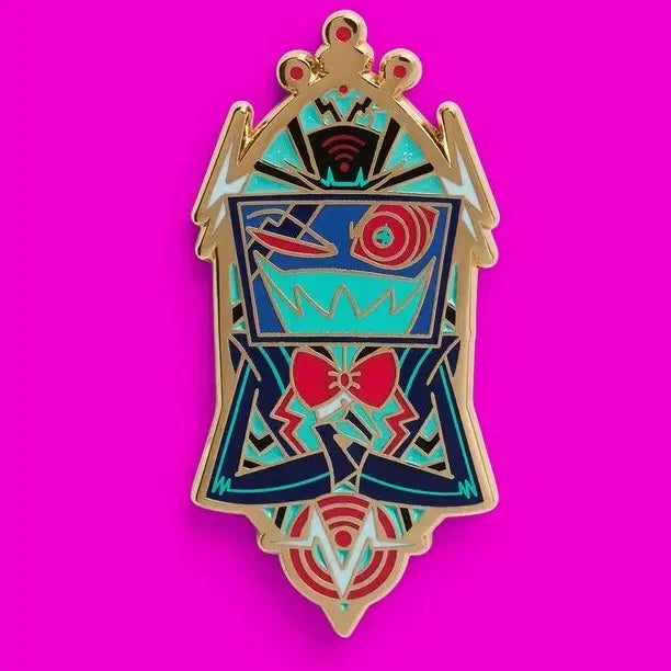 [BUNJANG] Hazbin Hotel Vox Official Pin Badge / 해즈빈 호텔 복스 공식 핀뱃지