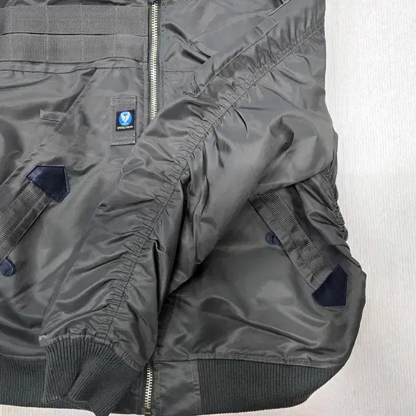 [BUNJANG] Base Nylon Bomber Jacket / 베이스 항공점퍼