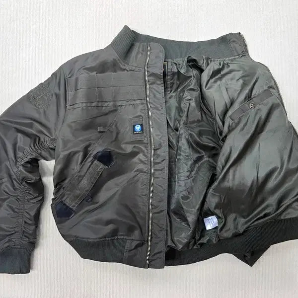 [BUNJANG] Base Nylon Bomber Jacket / 베이스 항공점퍼