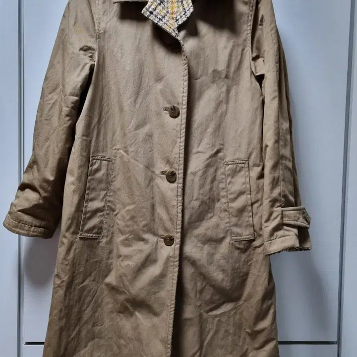 [SOLD OUT] SO.WOOL 울 리버시블 간절기코트 L