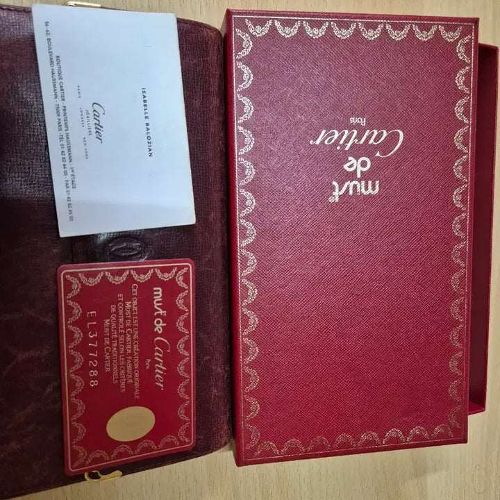 [BUNJANG] Cartier Bag and Long Wallet Set / 까르티에가방+장지갑세트.