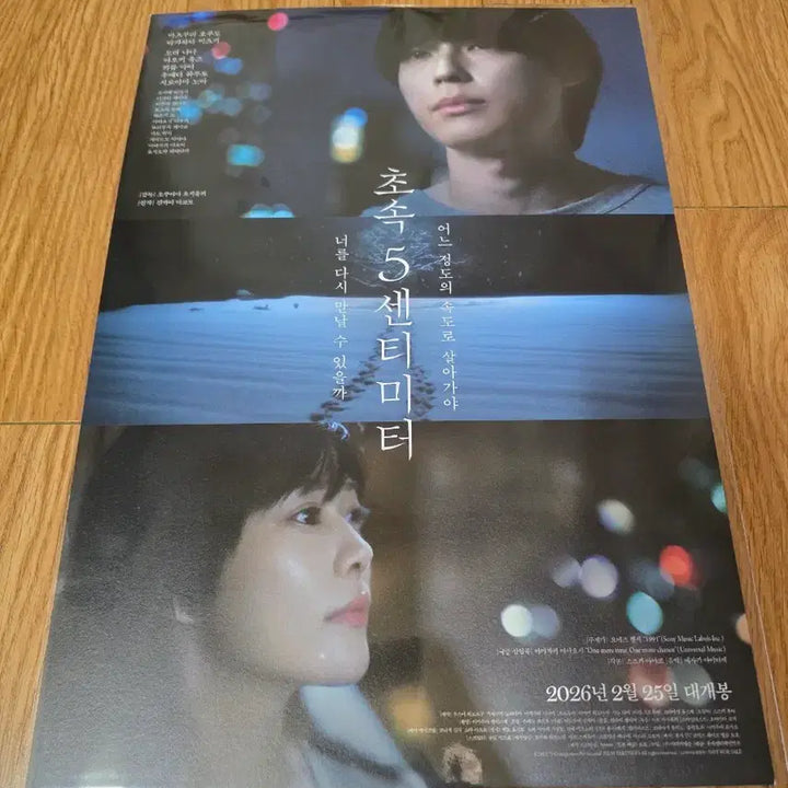 [BUNJANG] 5 Centimeters Per Second Main Poster (A3) / 초속 5센티미터 1주차 메인 포스터 (A3) 팝니다