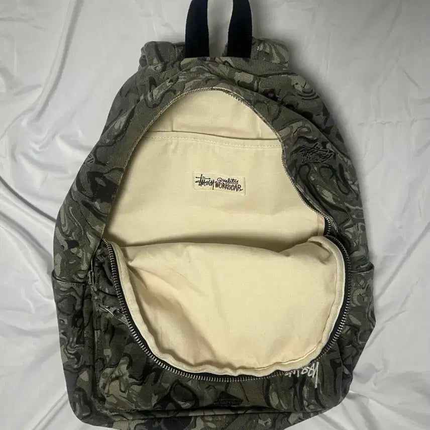 [BUNJANG] Stussy Canvas Backpack Veil Camo / 스투시 캔버스 백팩 베일 카모