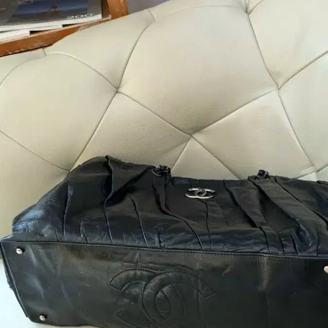 [BUNJANG] Chanel Pleats Shopper Bag Maxi / 샤넬 플리츠 쇼퍼백 맥시