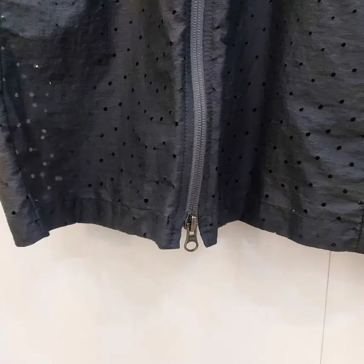 [SOLD OUT] 아이더 블랙 펀칭 롱 바람막이 후드 자켓 66~77