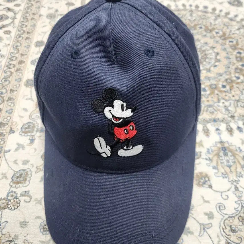 [BUNJANG] Disney Mickey Mouse Navy Ball Cap / 디즈니 미키마우스 네이비 볼캡
