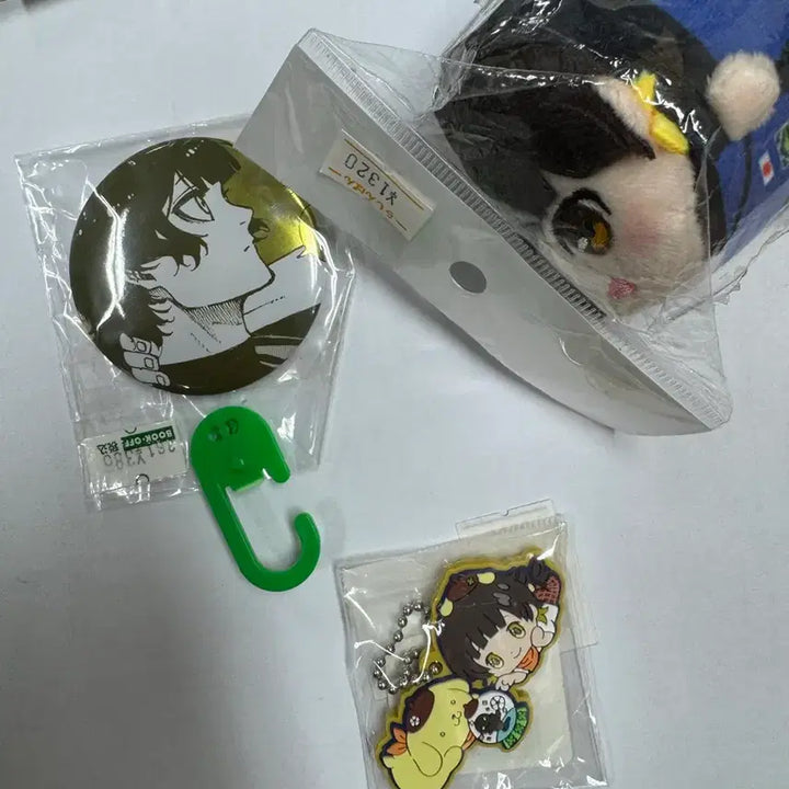 [BUNJANG] Bachira Meguru Goods Bundle Set / 바치라 굿즈 인형 뱃지 키링