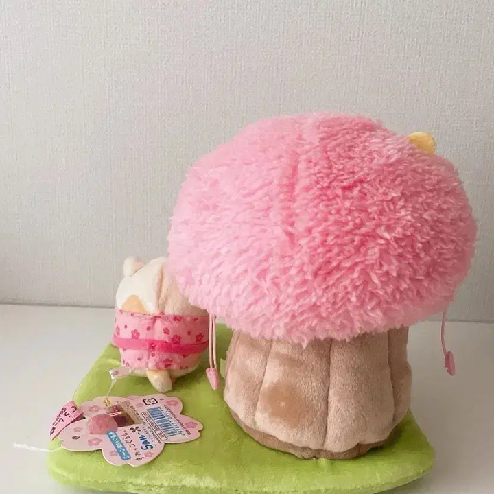 [BUNJANG] Sumikko Gurashi Neko Cherry Blossom Tree Plush 2017 / 정품 스밋코구라시 벚꽃시리즈 네코 벚꽃나무 2017