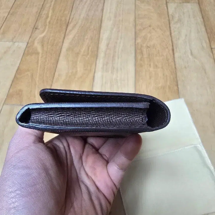 [BUNJANG] Louis Vuitton Damier Ebene Envelope Card Case / [정품-미사용] 루이비통 다미에 엔벨로프 명함&amp;카드지갑