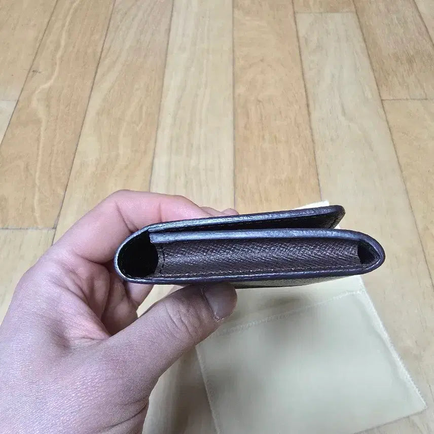 [BUNJANG] Louis Vuitton Damier Ebene Envelope Card Case / [정품-미사용] 루이비통 다미에 엔벨로프 명함&amp;카드지갑