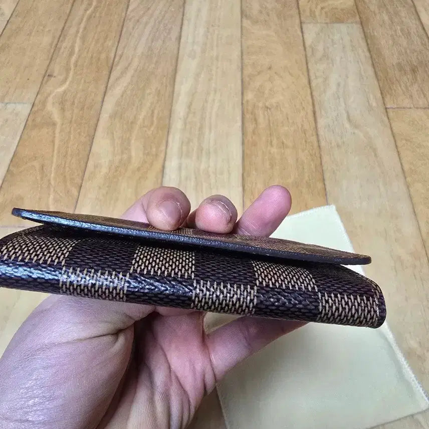 [BUNJANG] Louis Vuitton Damier Ebene Envelope Card Case / [정품-미사용] 루이비통 다미에 엔벨로프 명함&amp;카드지갑