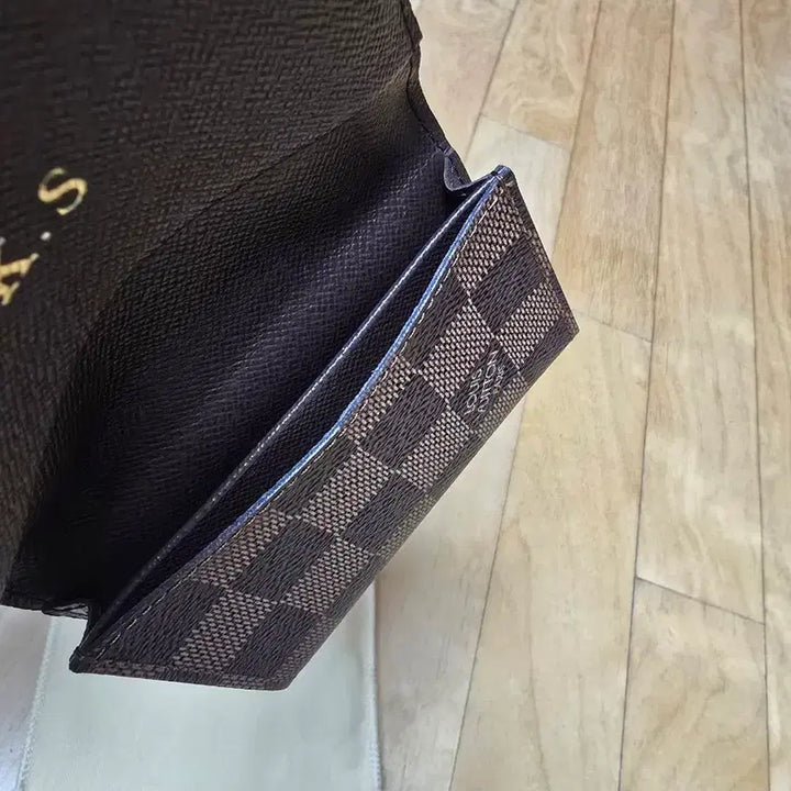 [BUNJANG] Louis Vuitton Damier Ebene Envelope Card Case / [정품-미사용] 루이비통 다미에 엔벨로프 명함&amp;카드지갑