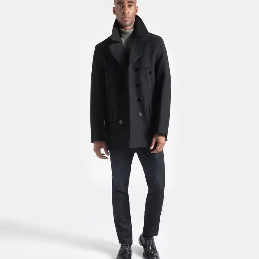 [BUNJANG] Gloverall Peacoat Black 38 / GLOVERALL 글로버올 피코트 블랙 38사이즈 신품
