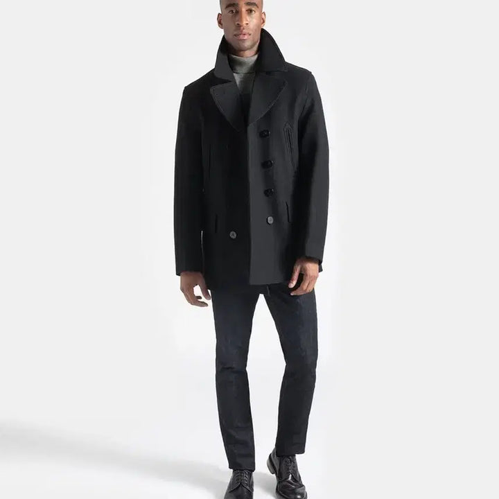 [BUNJANG] Gloverall Peacoat Black 38 / GLOVERALL 글로버올 피코트 블랙 38사이즈 신품