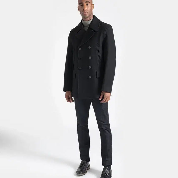 [BUNJANG] Gloverall Peacoat Black 38 / GLOVERALL 글로버올 피코트 블랙 38사이즈 신품