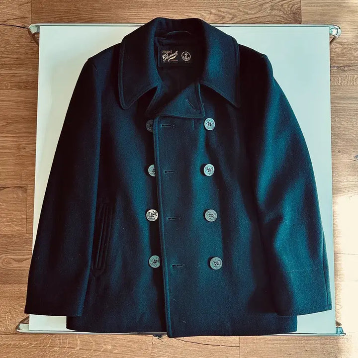 [BUNJANG] Gloverall Peacoat Black 38 / GLOVERALL 글로버올 피코트 블랙 38사이즈 신품