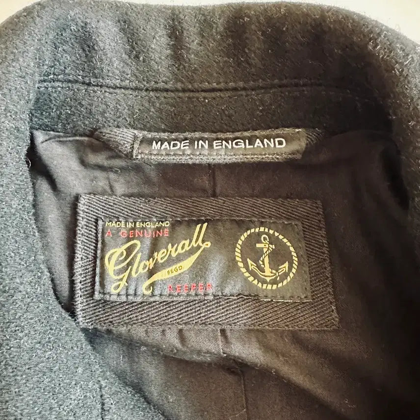 [BUNJANG] Gloverall Peacoat Black 38 / GLOVERALL 글로버올 피코트 블랙 38사이즈 신품