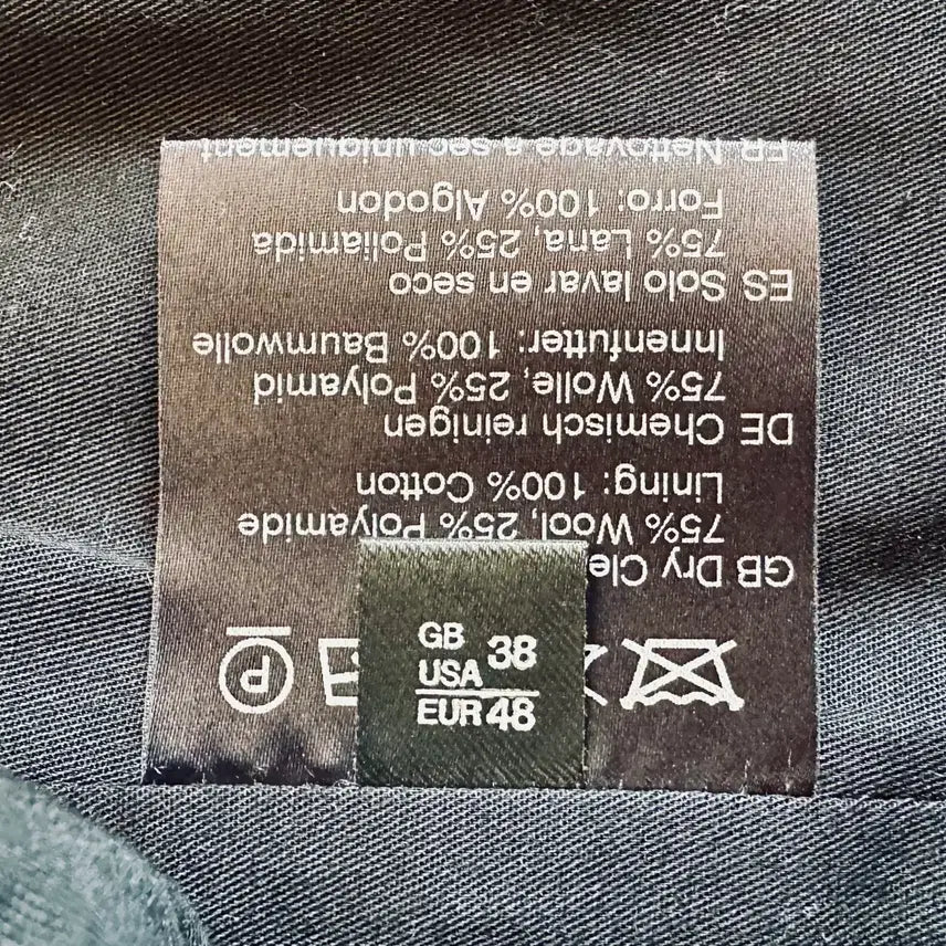 [BUNJANG] Gloverall Peacoat Black 38 / GLOVERALL 글로버올 피코트 블랙 38사이즈 신품