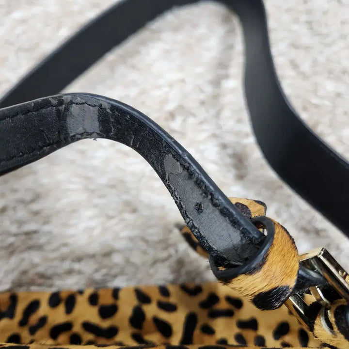 [BUNJANG] Jessi New York Vintage Leopard Tote/Shoulder Bag / (빈티지박스) 제시 뉴욕 정품 송치 호피 토트겸 숄더백