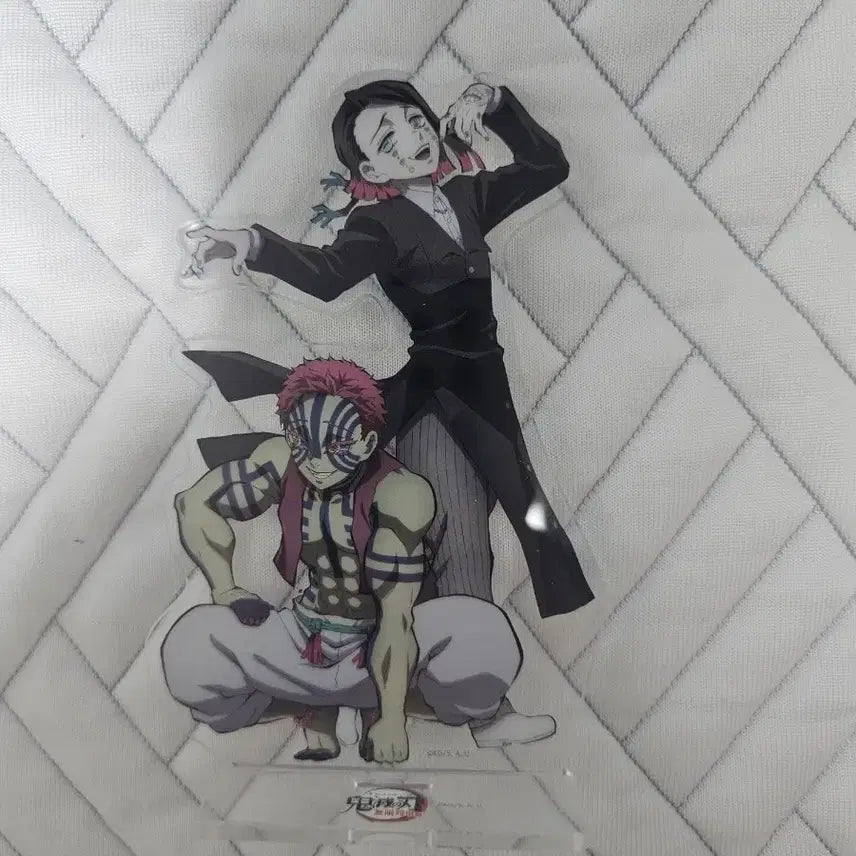 [BUNJANG] Demon Slayer Akaza/Enmu Acrylic Stand / 귀멸의 칼날 DVD 아크릴 스탠드 (아카자/엔무)
