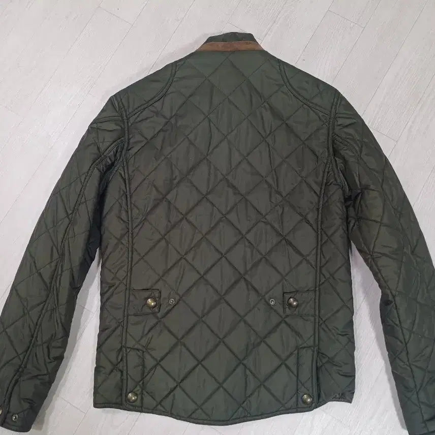 [BUNJANG] Polo Ralph Lauren Quilted Jacket Khaki S Size / 폴로 랄프로렌 퀼팅 자켓 카키 S사이즈